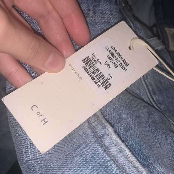 Liya High Rise Classic Fit Crop - Picture 4 of 8